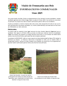Informations communales