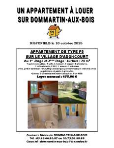 Location appartement sur Adoncourt
